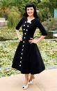 'Wendy' - Retro Fifties Dress by BETTIE PAGE